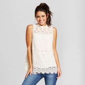 Xhilaration Lace Top- S